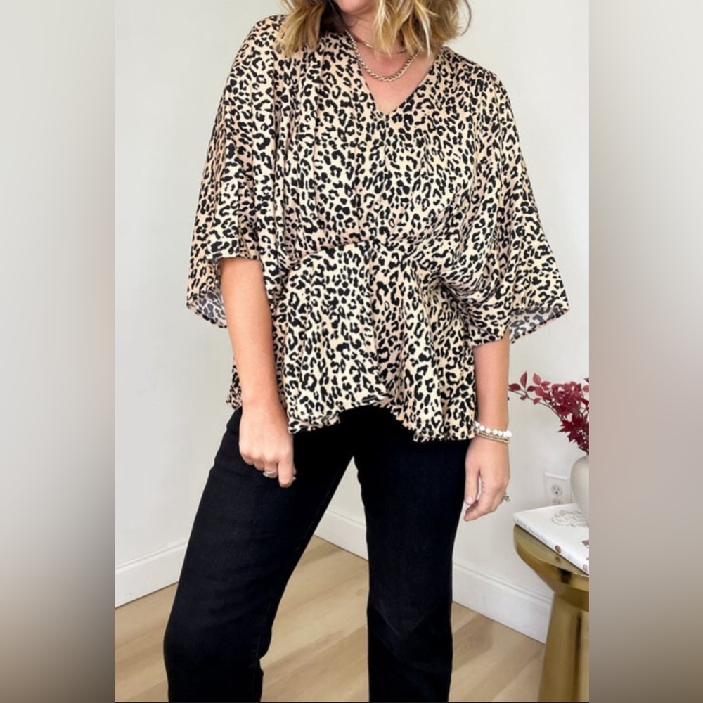 Leopard Blouse